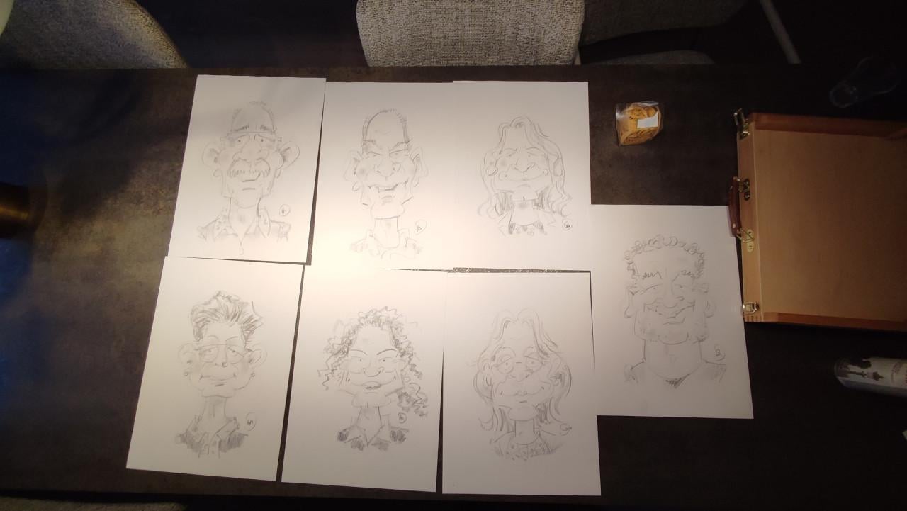 Leuk voor uw feest: laat karikaturen tekenen!