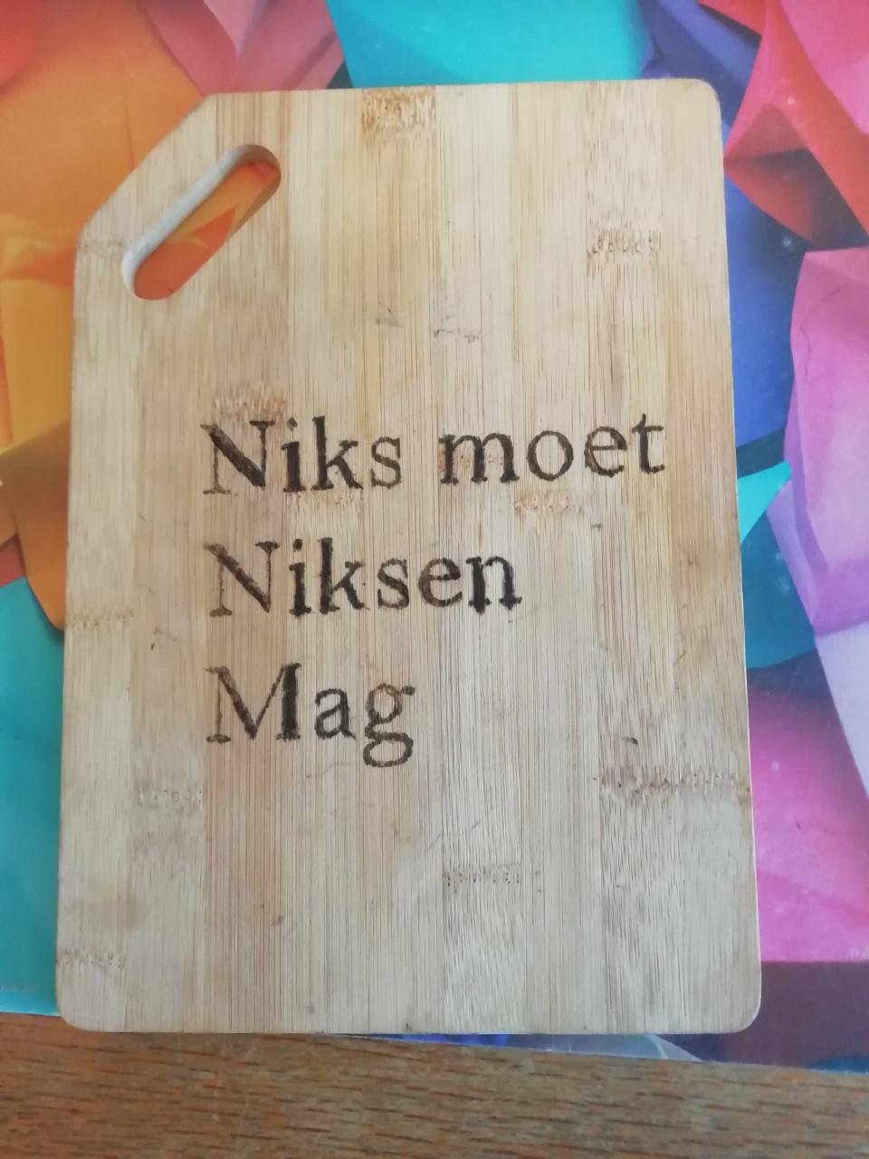 Snijplank bamboe
