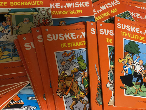 Suske en wiske-asterix-lucky luke-kuifje