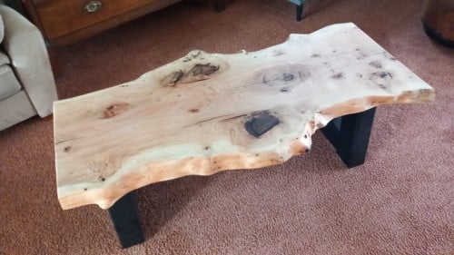 Industriële salontafel