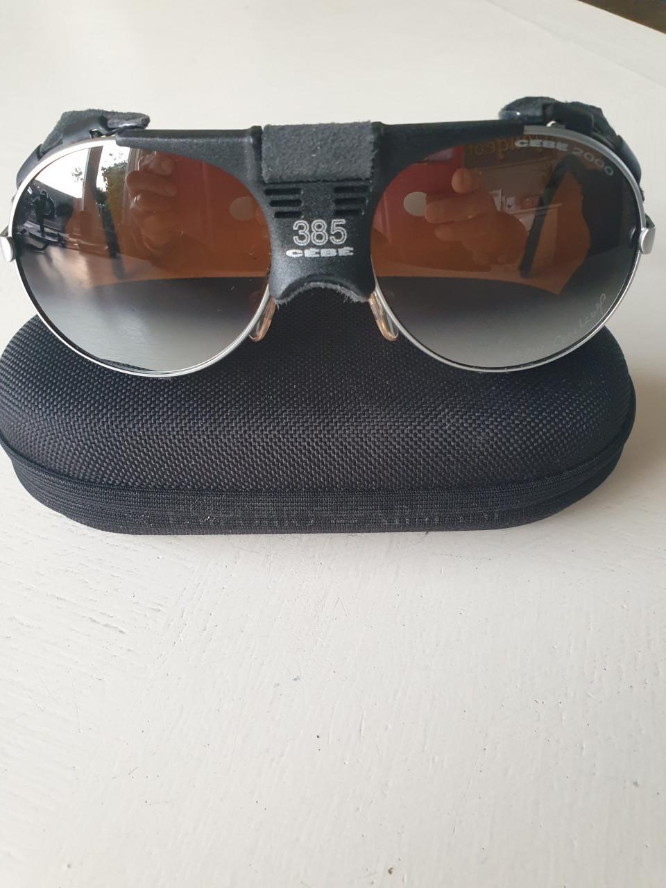 Cebe alpinisten zonnebril ,als nieuw!