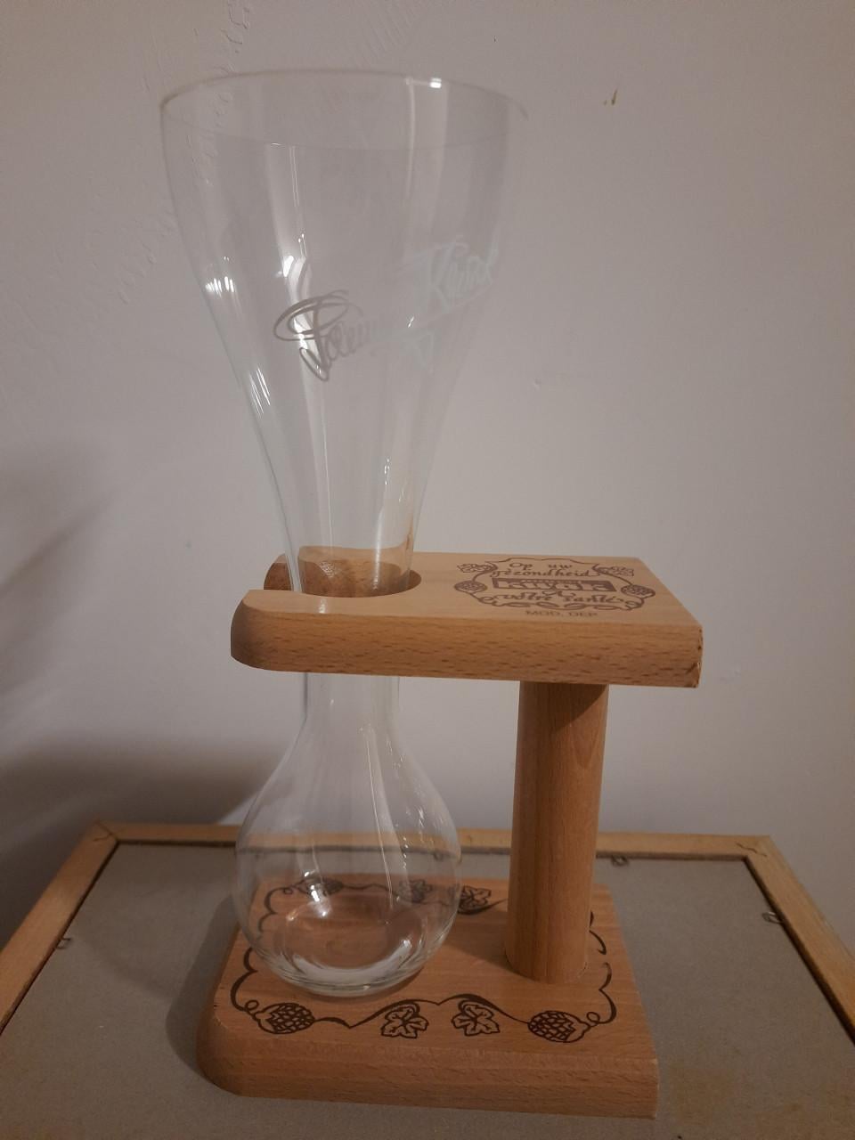 "Kwak" glas met houder