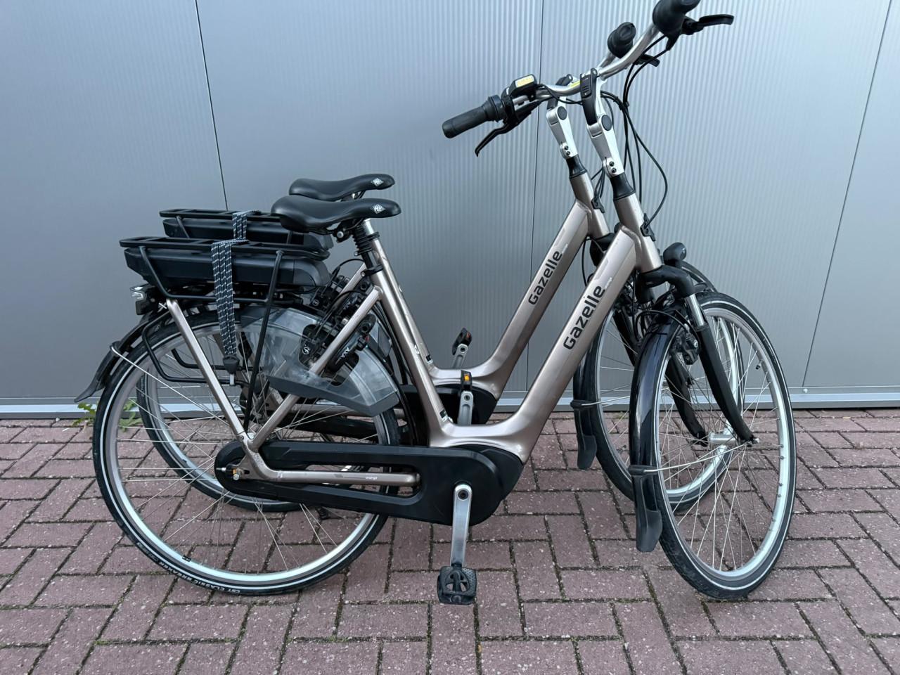 Set Gazelle Orange C7+ HMB Bosch elektrische fietsen 400Wh