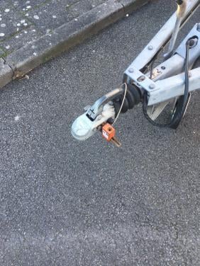 Aanhangwagen Saris 2000 kg.