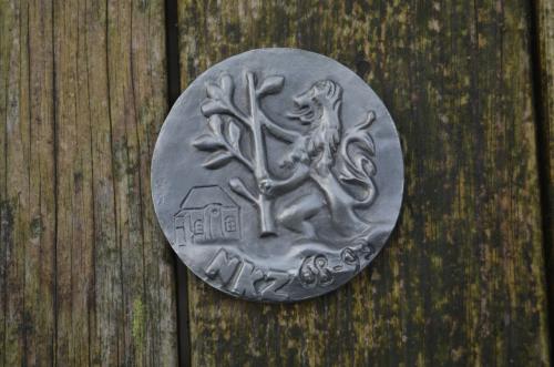 Mooie penning Numismatische Kring Zeeland tbv Synagoge Middelburg