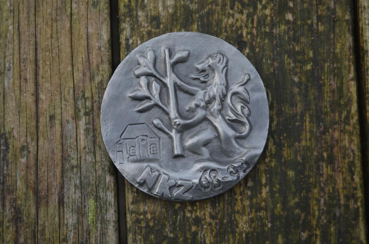 Mooie penning Numismatische Kring Zeeland tbv Synagoge Middelburg