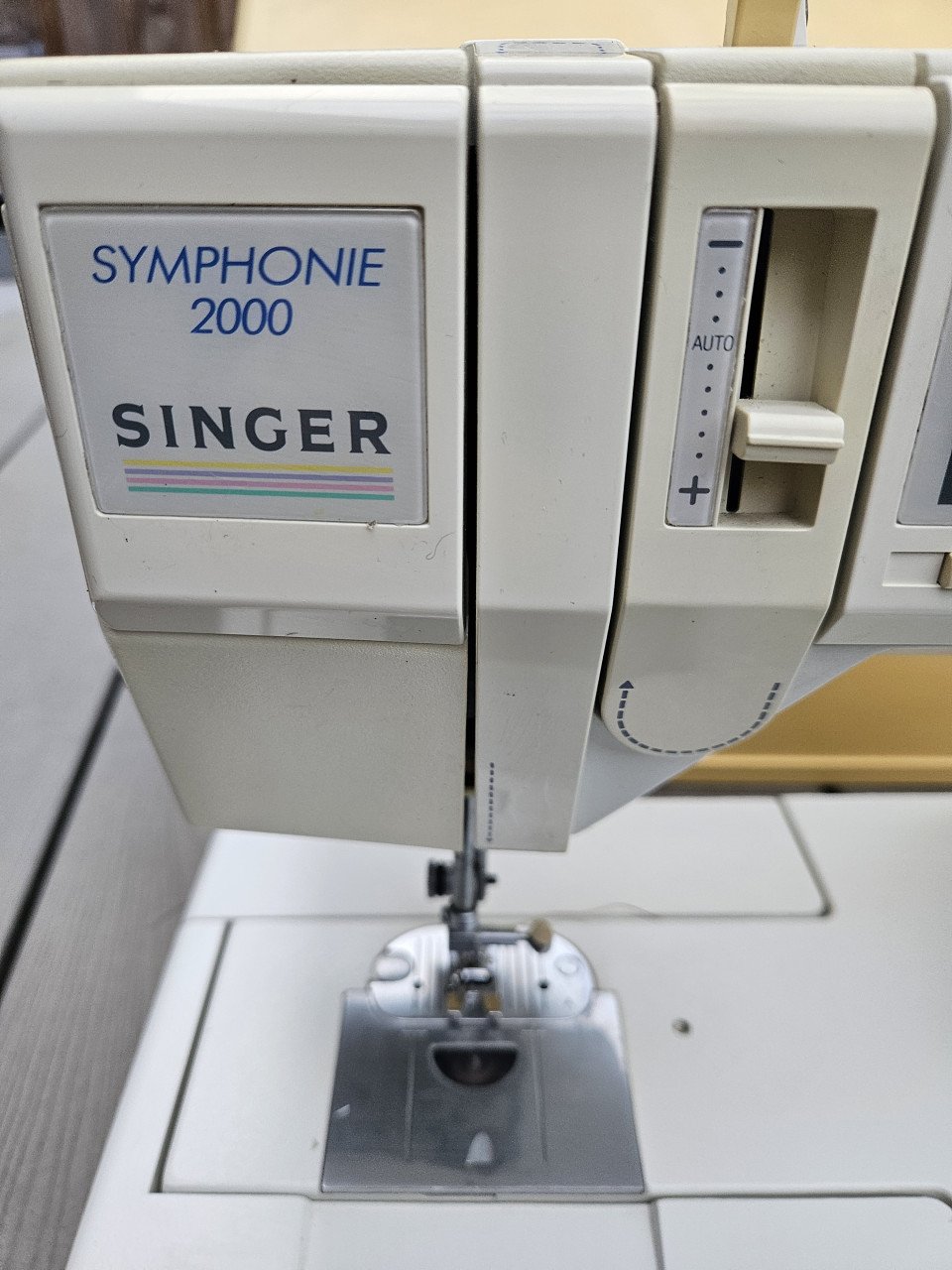 Werkende rare vintage Naaimachine Singer 6269/ singer symphonie 2000....