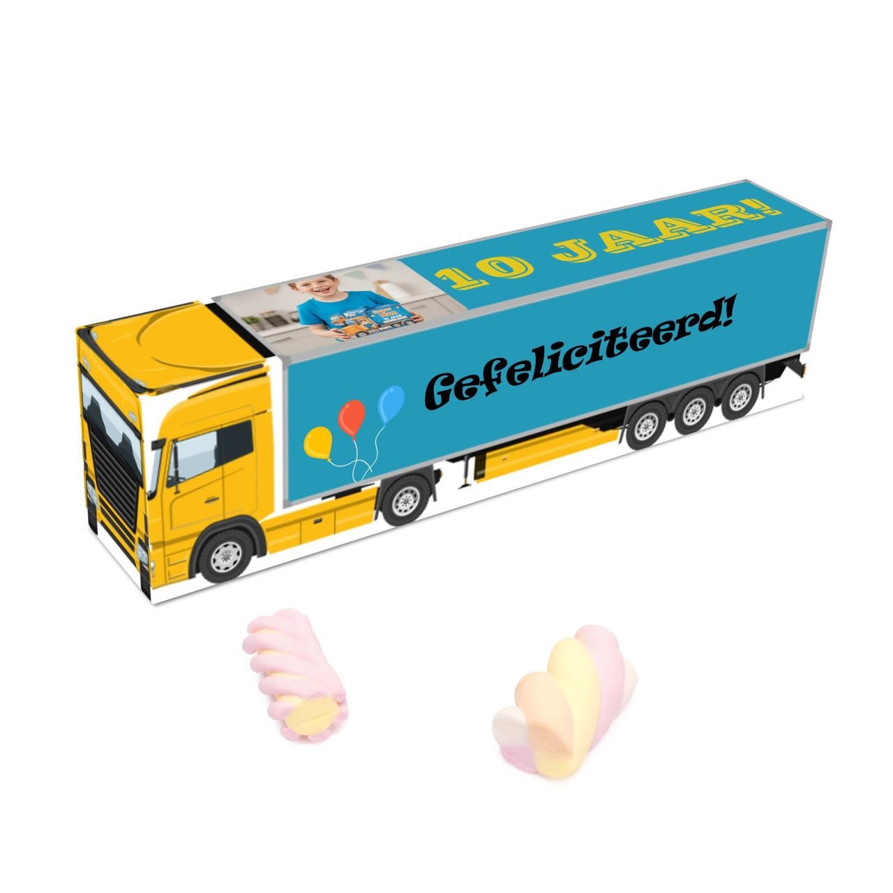 Vrachtwagen cadeautje voor de chauffeur