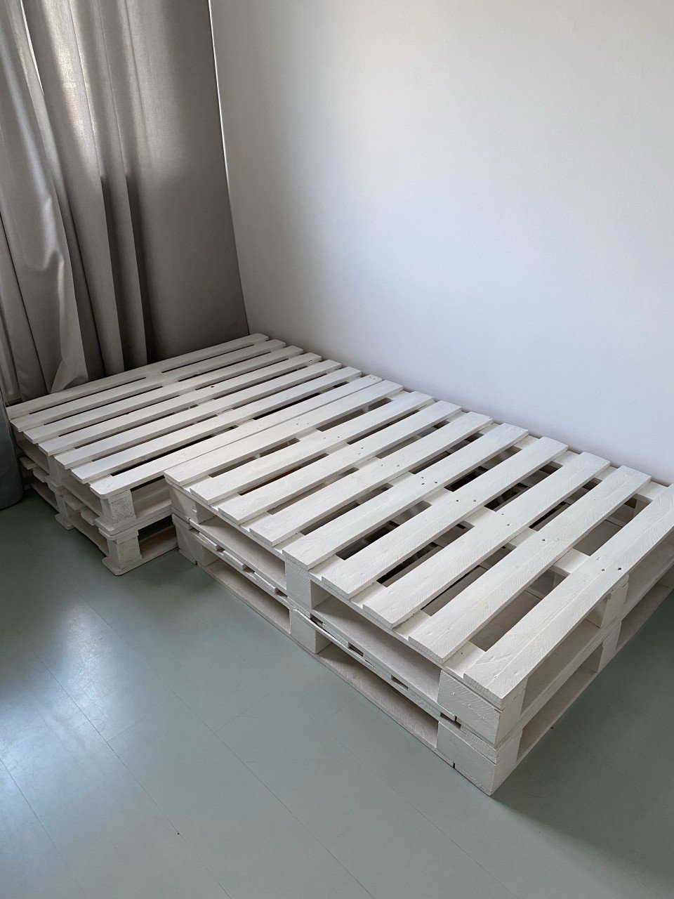 Palletbed/loungebank (losse pallets), gratis af te halen