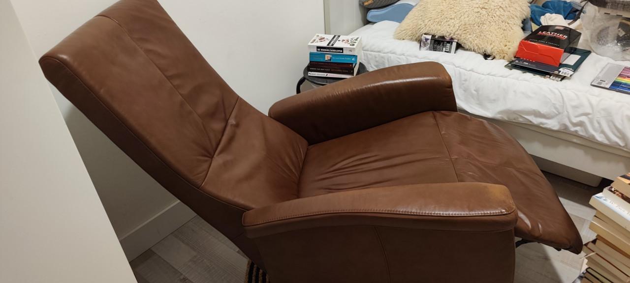 Gratis Leren fauteuil