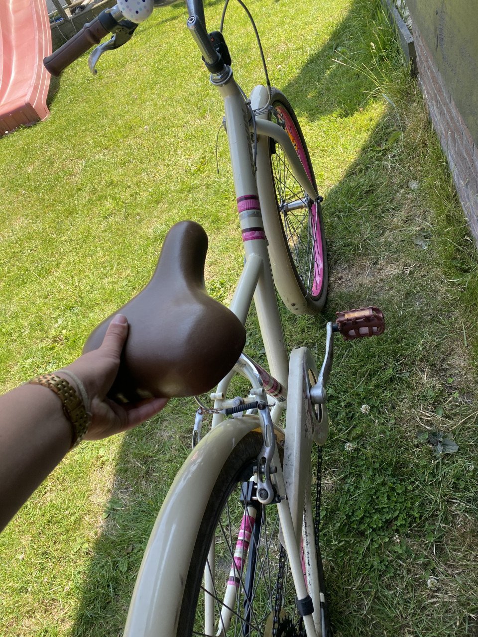 Fiets btwin 24 inch meisje