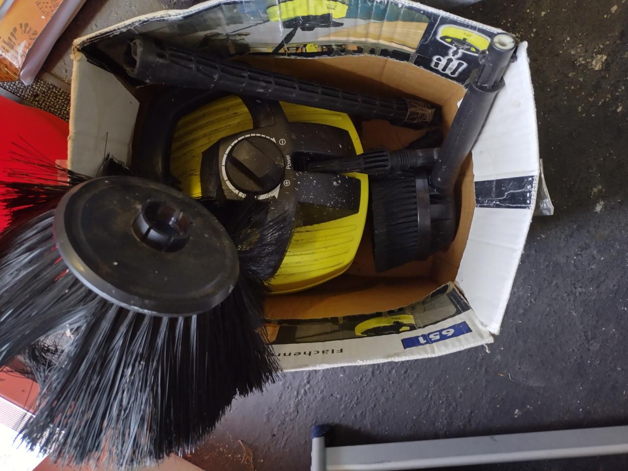 Terras borstel voor hoge druk reiniger