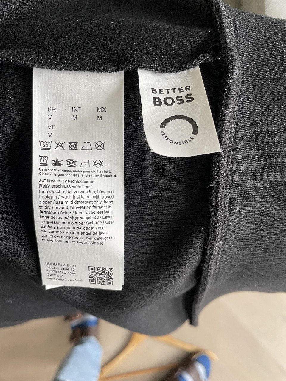 Boss vest maat M / Zwart