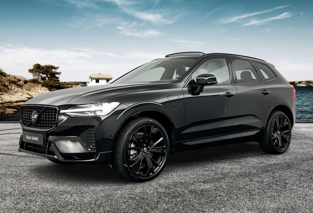 Volvo XC60 t6 398pk recharge ultra black edition| pano| 360camera| trekhaak
