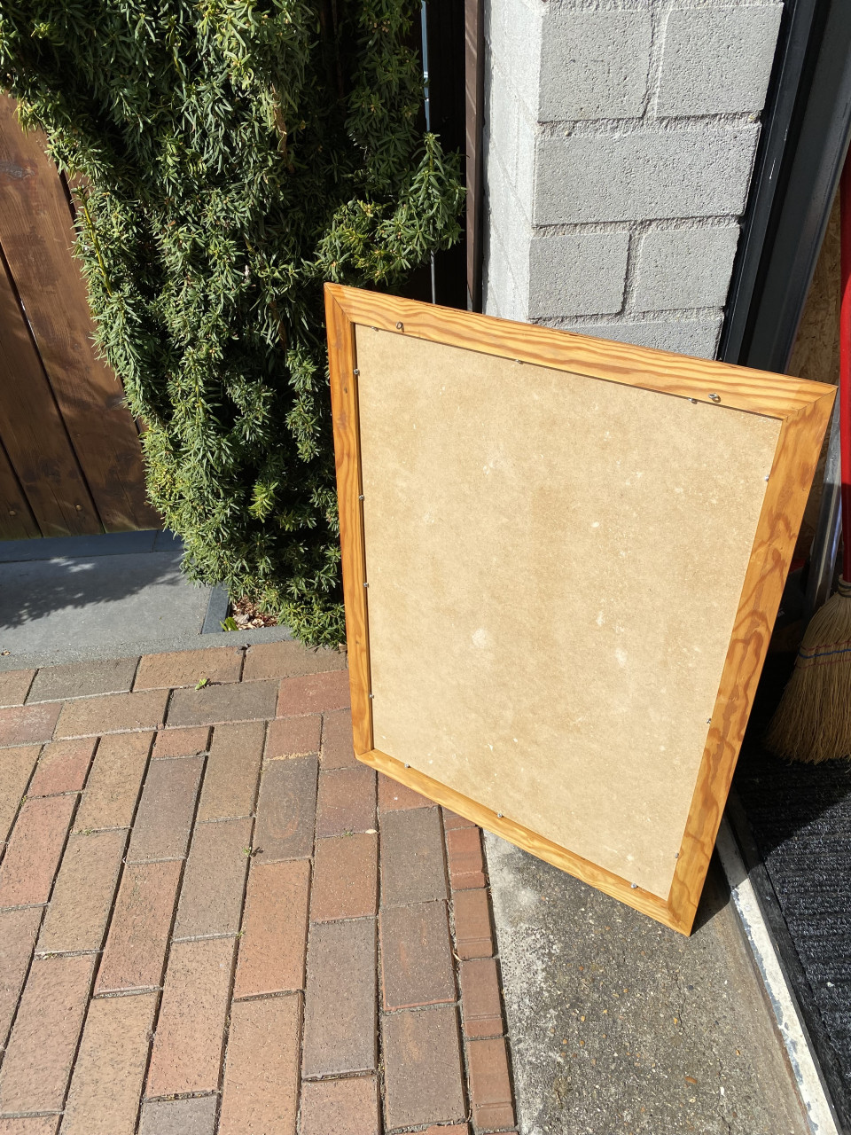 Wand krijtbord