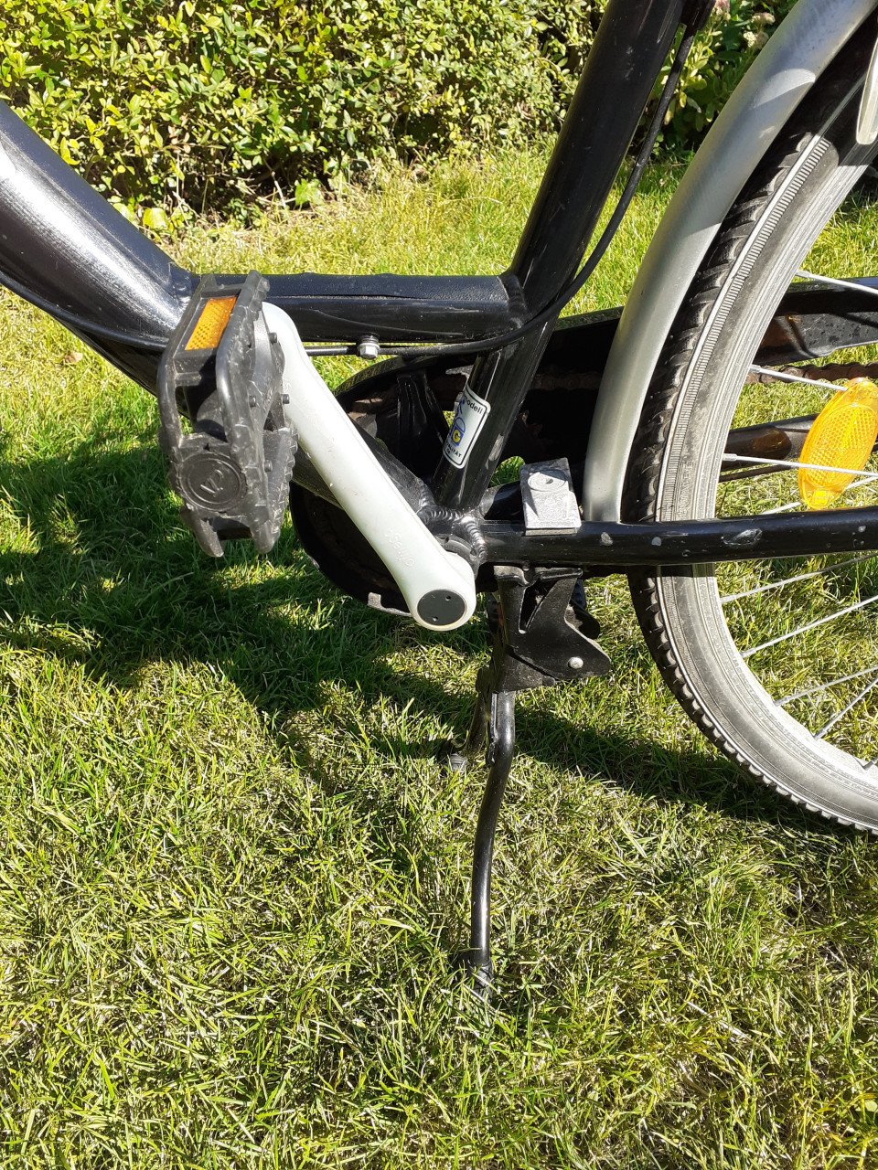 Oerdegelijke damesfiets, merk Pegasus (Duits)