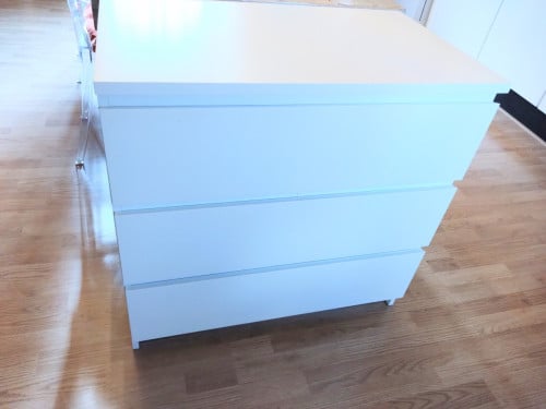 Ikea Malm ladekast wit