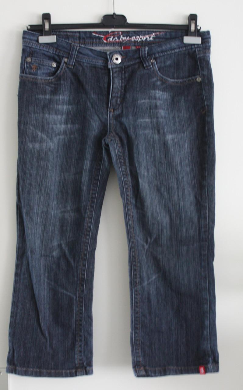 Donkerblauwe 3kwarts broek maat 42