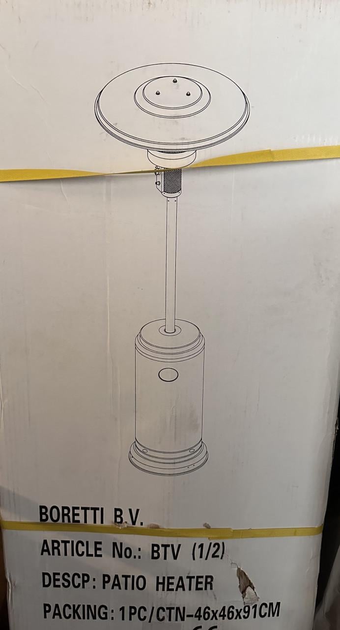 Terrasverwarmer Boretti