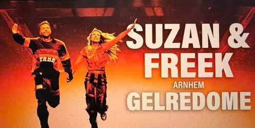 4 veldkaarten Suzan en Freek op zondag 31 mei