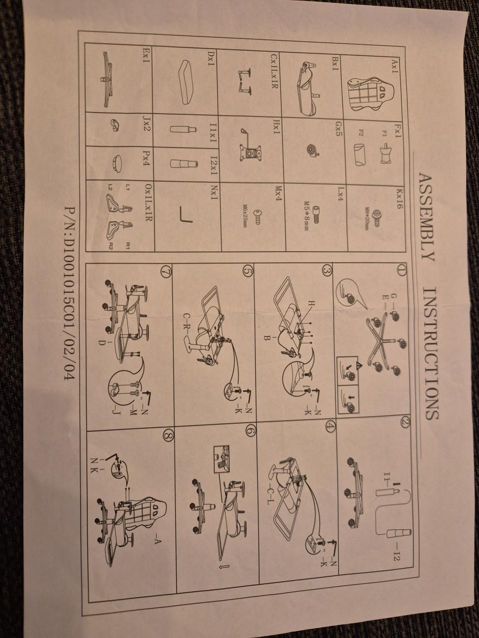 Te koop gamestoel weinig gebruikt