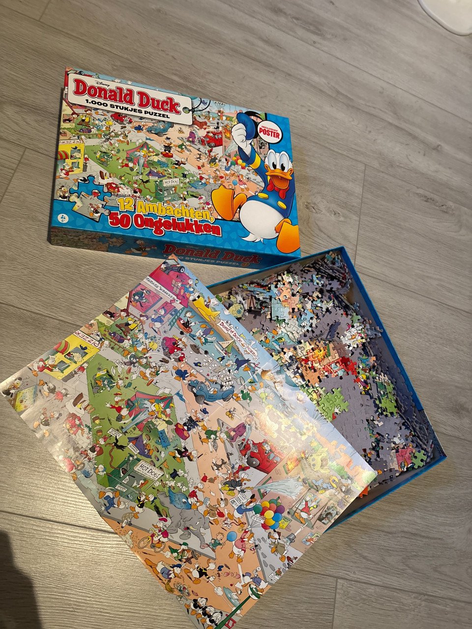 Donald Duck puzzel 1000 stukjes