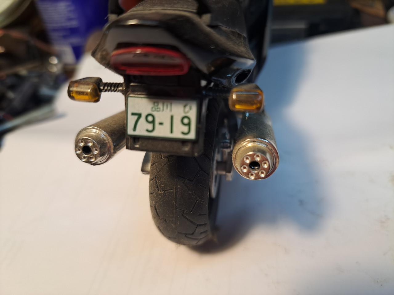 Modelbouw Honda CBR 1000 + Blackbird