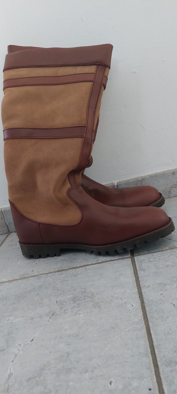 Nieuwe leren laarzen van Human Nature maat 46