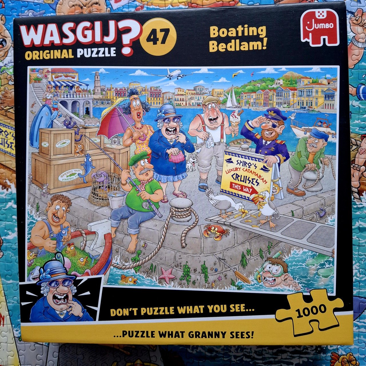 🧩 Wasgij: De boot in!