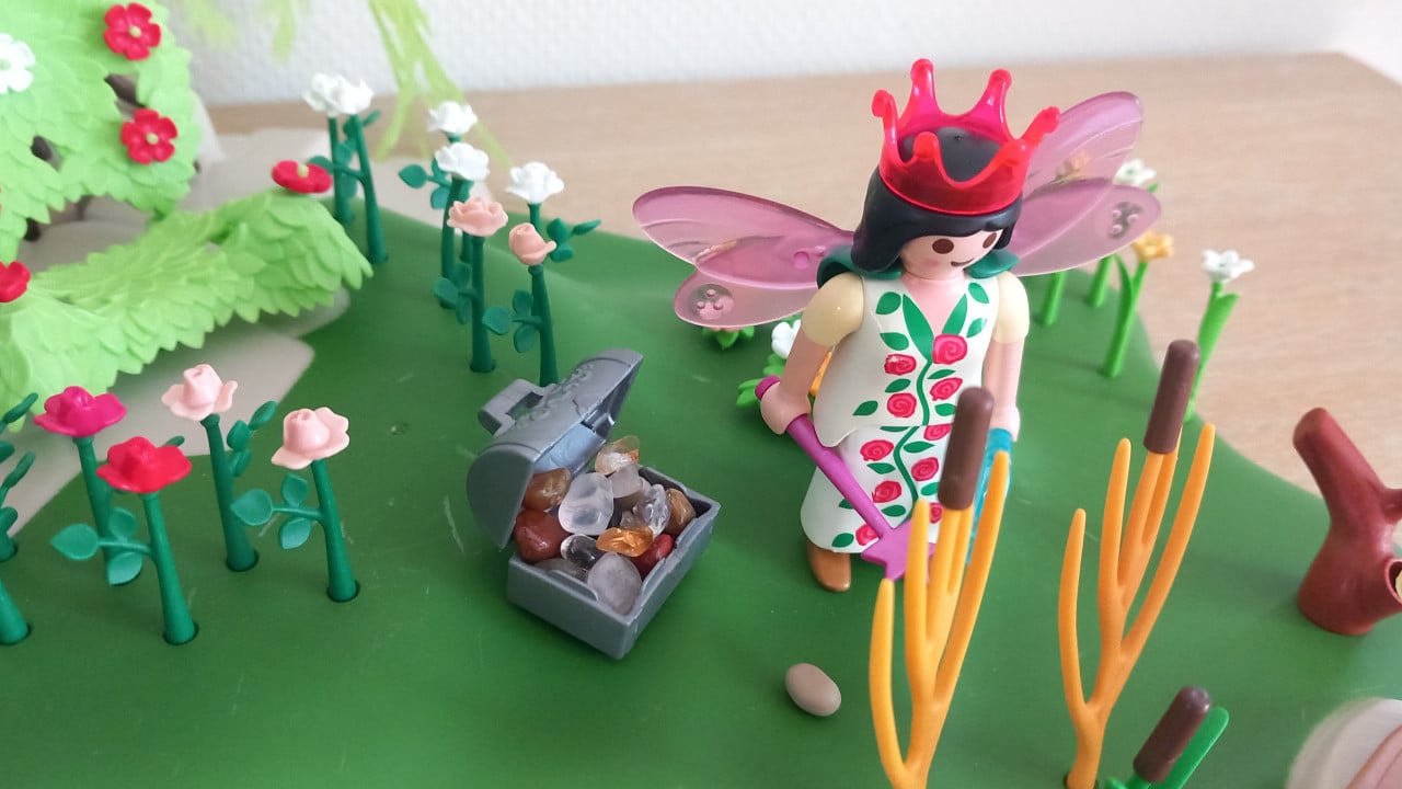 Playmobil bloementuin met elfjes setnr 4199