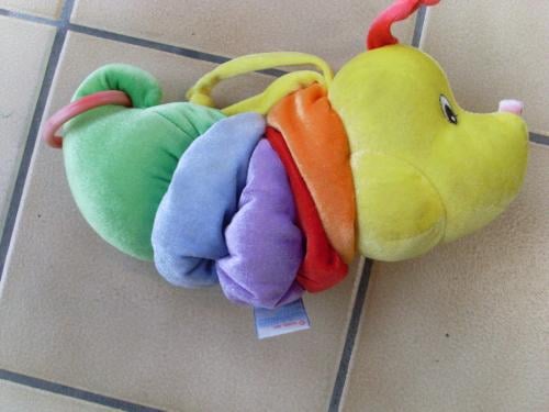 Rups tinkle crinkle knuffel