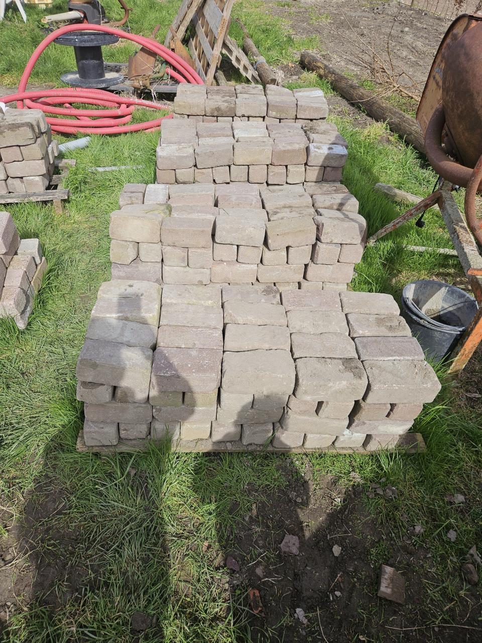 Straatstenen gebakken 10 duimers