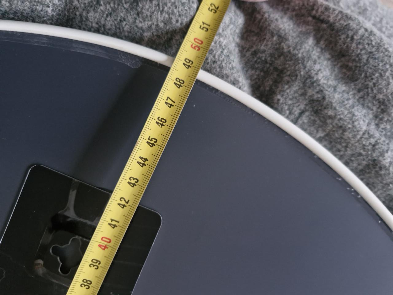 Spiegel, grappige vorm.