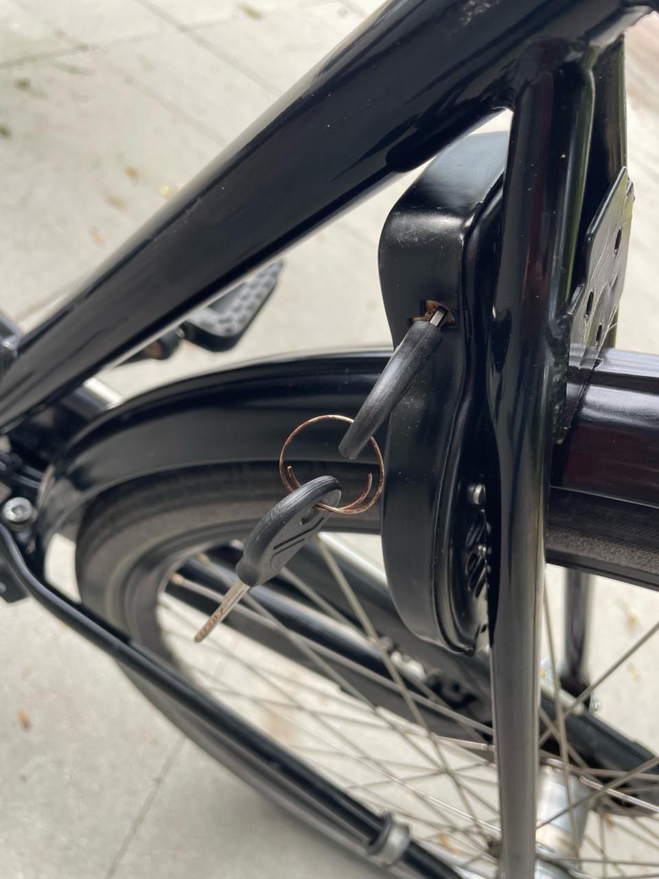 Damesfiets.