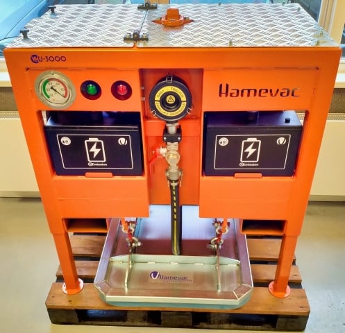 Te huur: Vacuüm-units elektrisch of brandstof voor grote tegels en platen