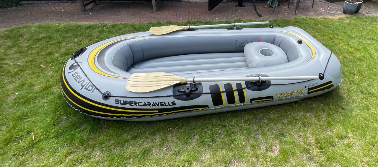 Rubberboot, seveylor super carravelle voor 3 personen