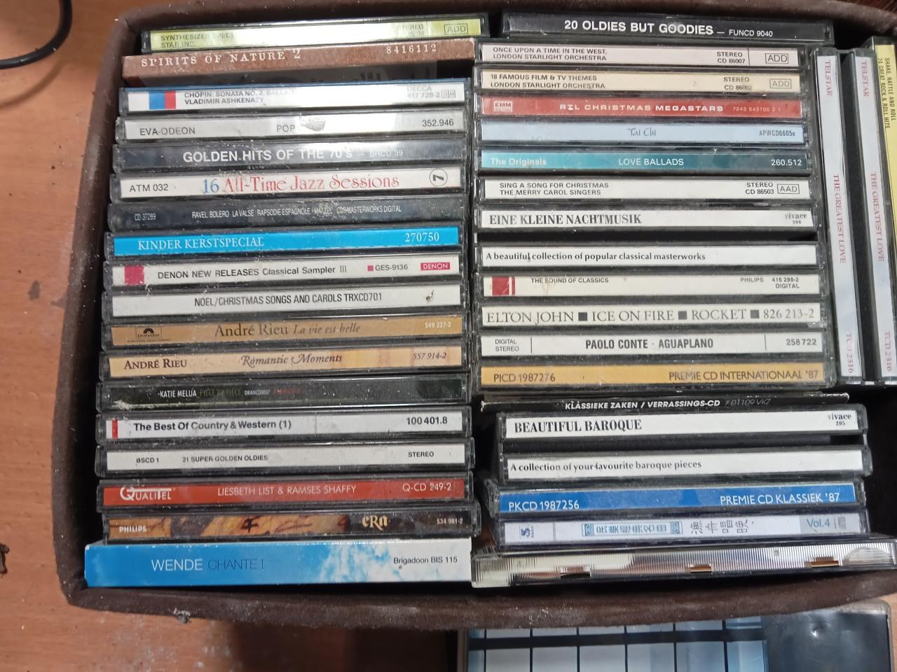 CD's diverse muziek