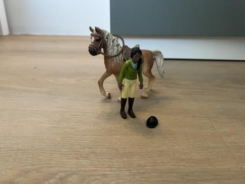 Schleich Horse Club paard met ruiter