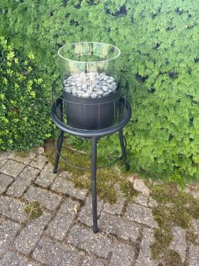 Cosiscoop Basket High Gaslantaarn - incl. 2 gascartouche
