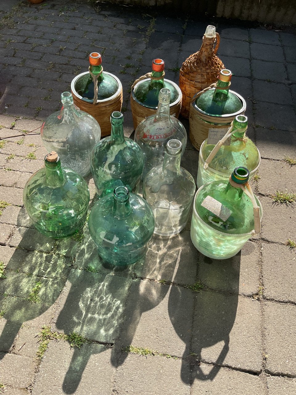 Brocante flessen