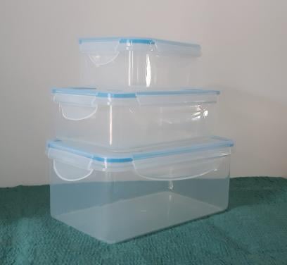 Hema clipdoos 0,7L,  bewaardoos, diepvries, magnetron, afwasmachine