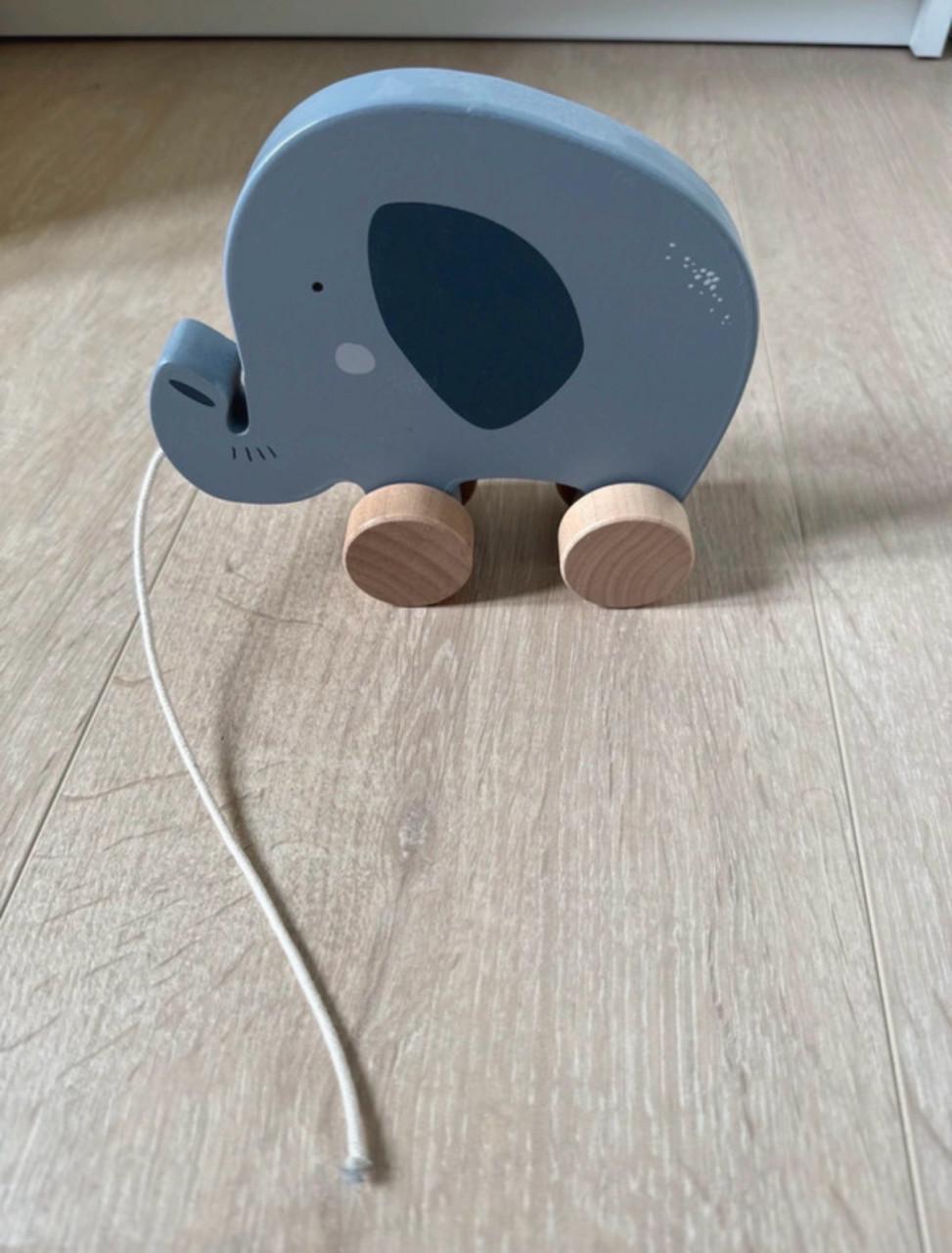 Houten trekolifant - Little Dutch