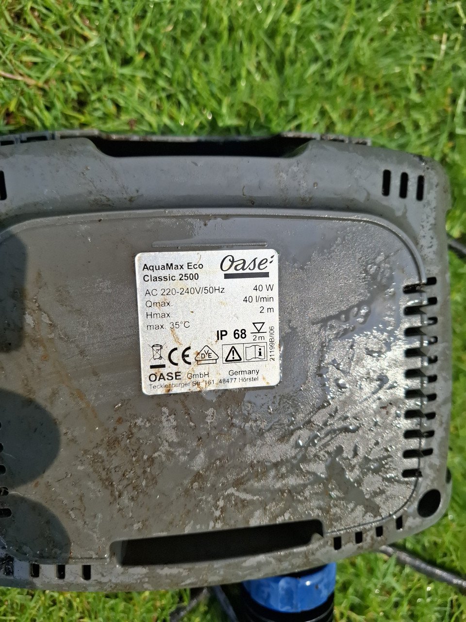 Oase AquaMax Eco Classic 2500 pomp en filter