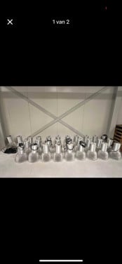 Winkel lampen 29 stuks