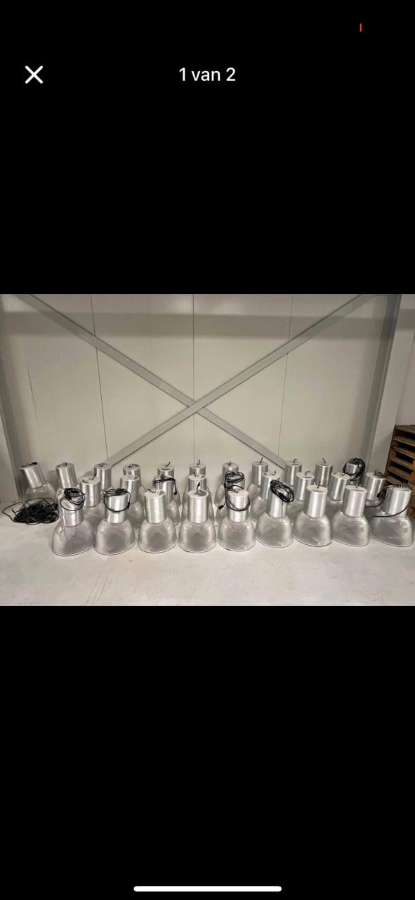 Winkel lampen 29 stuks