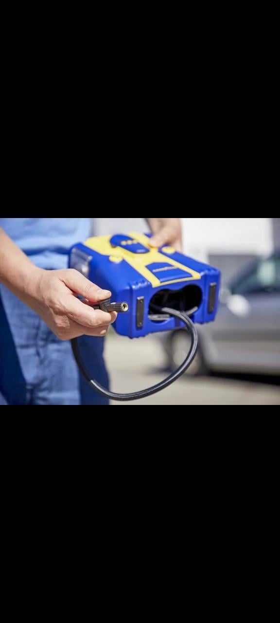 Goodyear  compressor voor onderweg