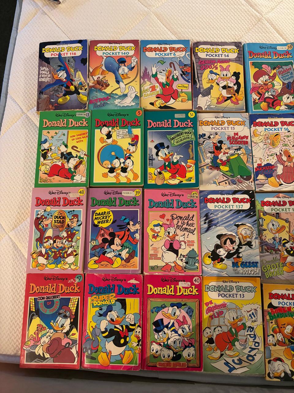 Donald Duck pockets - 34 stuks
