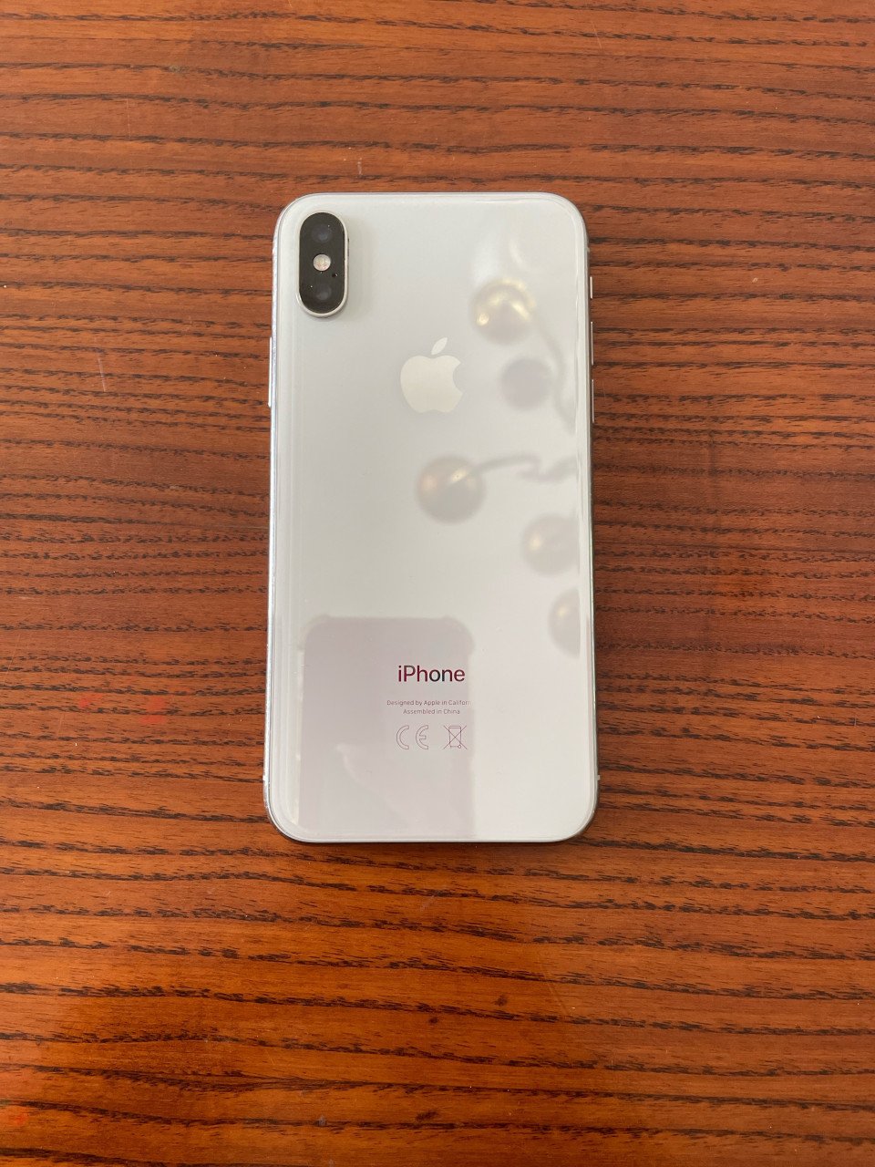 Iphone X Zilver incl. oplaadkabel