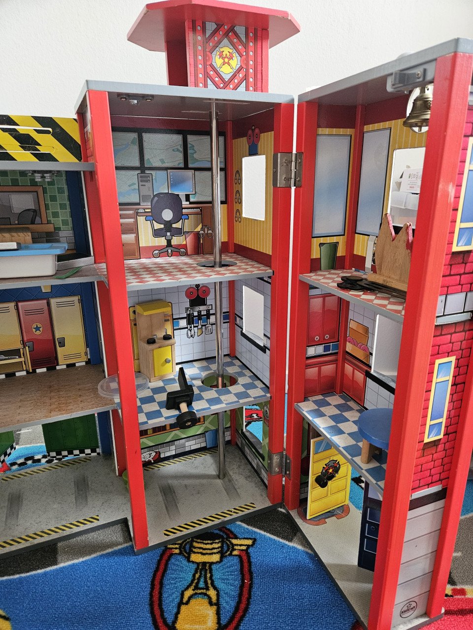 Kidkraft brandweer en politie kazerne
