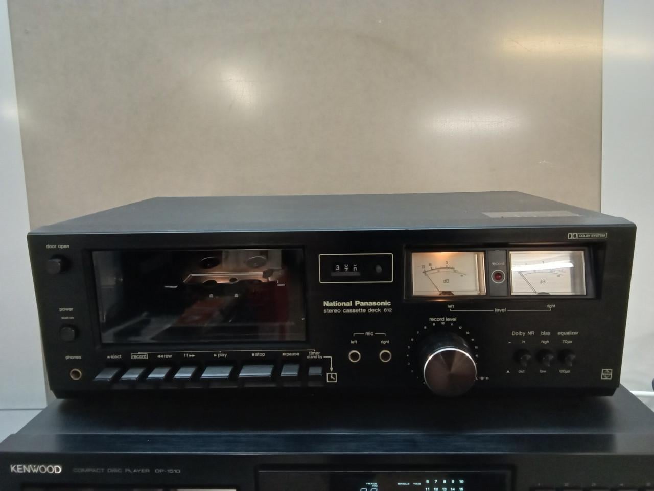 National panasonic  612 cassettedeck [technics]